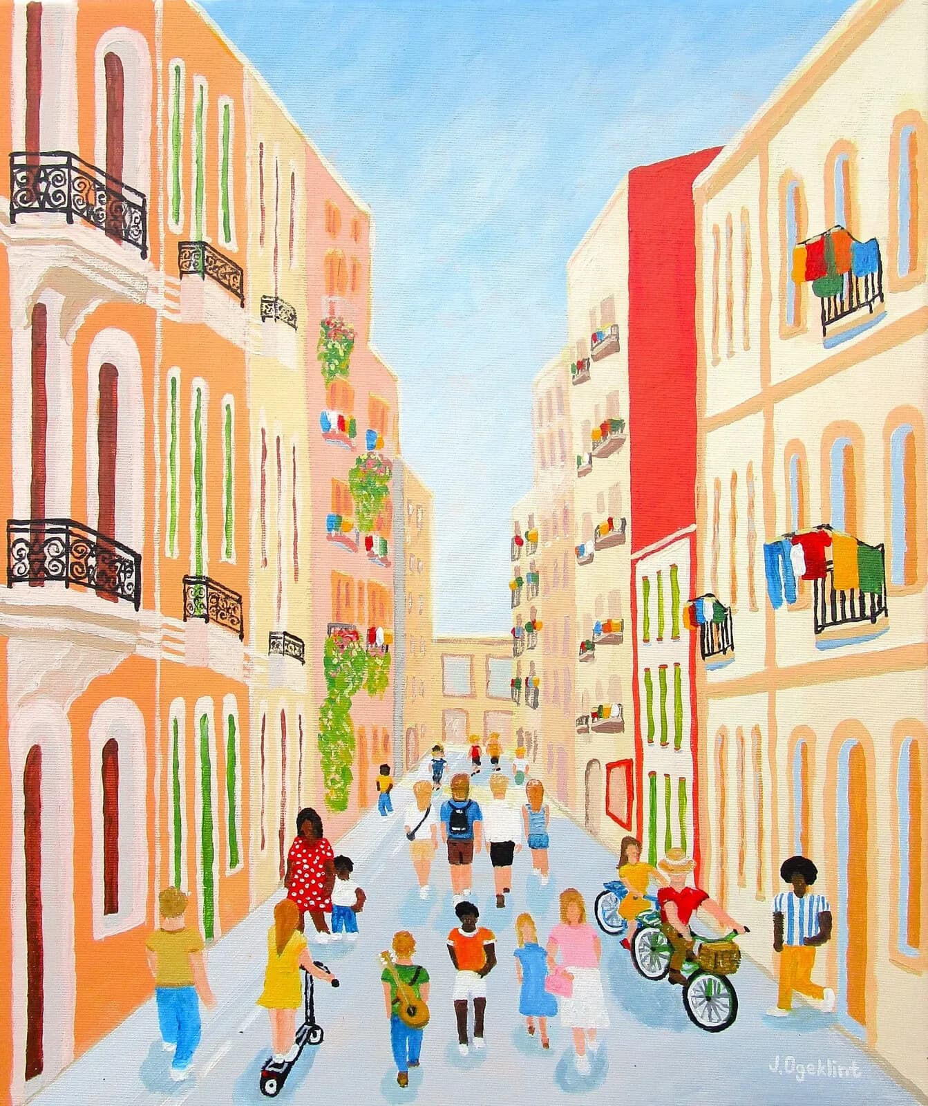 Barcelona - Konstverk av Jonny Eriksson